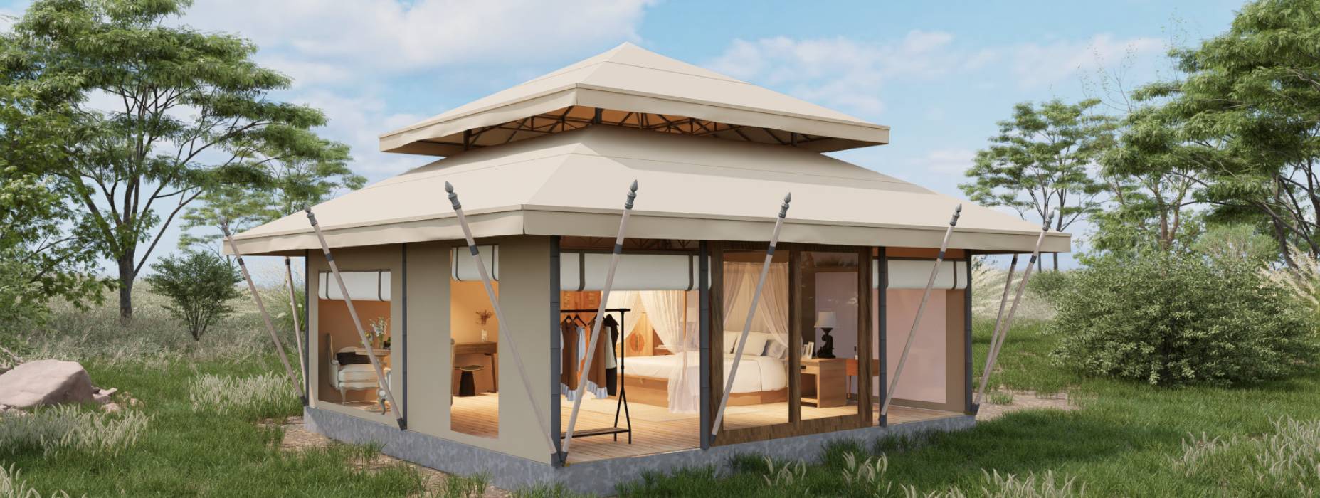 寿县户外野奢帐篷